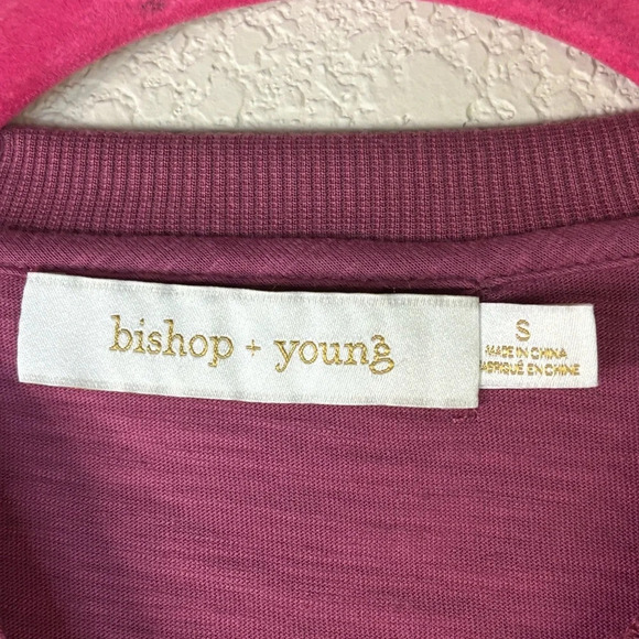 NWT Bishop+Young Flutter Sleeve Top - Picture 5 of 6